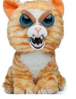 Интерактивная игрушка Feisty Pets злобная зверюшка Рыжий Кот 20 см