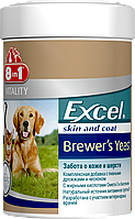 Вітаміни 8 in 1 Excel Brewers Yeast для собак, пивні дріжджі, 140 шт