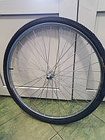 Переднє велосипедне колесо в зборі 28" посилені спиці 3 мм