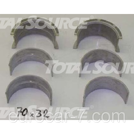 Вкладки шатунні для двигуна Mitsubishi S4E, S4E2, S4S, S4Q2, S6E, S6K, S6S, 4DQ5, фото 1