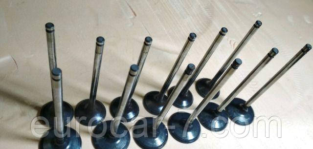 Клапана впускні для двигуна Mitsubishi 4G63, 4G64, 6D16, 4D56, 4D56T, фото 1