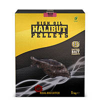 Пеллетс SBS Group High Oil Halibut Pellets, 1kg