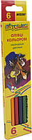 Олівці кольор. 6 кольор. "Marco" №1010-6 Пегашка(24)(480)