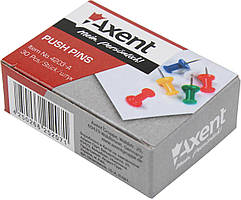 Кнопки "Axent" №4203 (30шт) кольорові(20)(240)