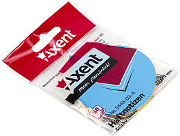 Блок/зам. липк. краєм 70х70мм 50арк. фраза "Axent" №2443-03(1)(24)