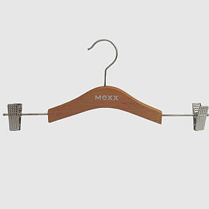 Плічка дерев'яні з прищіпками для штанів і спідниць