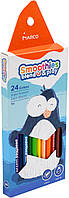 Олівці кольор. 24 кольор. "Marco" №2150ST-24CB/8420(6)(60)