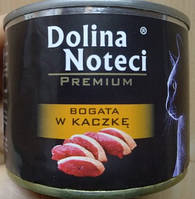 Консерва для кота Dolina Noteci cat мясные кусочки в соусе с уткой, 185 г