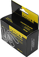 Скріпки "Scholz" №4704 78мм (50шт) прямі(10)