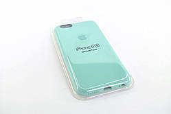 Чохол для телефону iPhone XS Max Silicone Case original FULL №14 mint