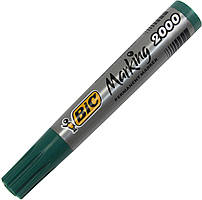 Маркер "Bic" 2000 №820912/0026/8209123 Permanent 0,8-3мм зелений(12)