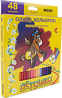 Олівці кольор. 48 кольор. "Marco" №1010-48 Пегашка(6)(60)