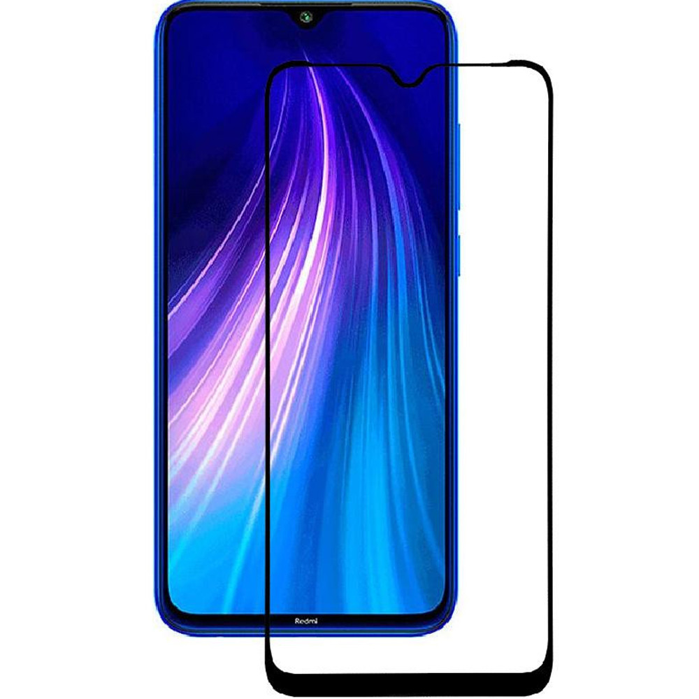 Захисне скло Nillkin XD CP+ MAX Full Glue для Xiaomi Redmi Note 8 Pro Black (0.33 mm)