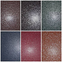 Металочерепиця Антиб 0,45 мм RAL 8017 коричнева, фото 5