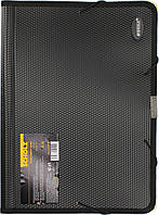 Папка "Scholz" №5212 A4 на 2 від.,на рез. PP чорна(5)(24)