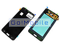 Дисплей Samsung J7 2016 (J710) з сенсором чорний, OLED