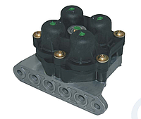 Клапан разгрузочный четырехконтурный IVECO EuroRider, RVI Midlum, Premium /TR/PR, Kerax (KNORR), AE4605