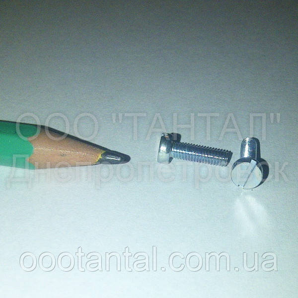 Винт М3х10 ГОСТ 1491-84 (DIN 84, ISO 1207) оцинкованный с цилиндрической головкой - фото 2 - id-p388514486