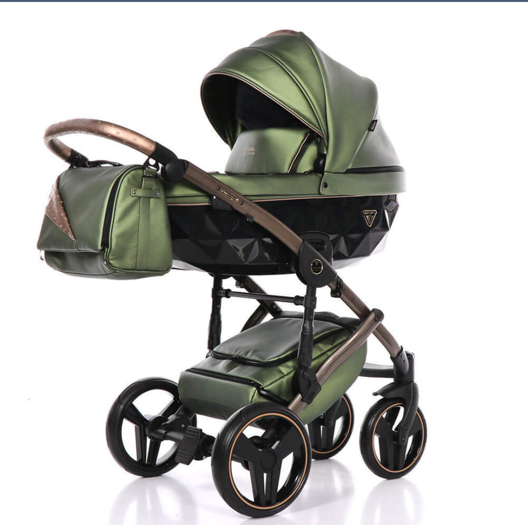 Дитяча коляска 2 в 1 Junama Diamond Fluo Line II 05