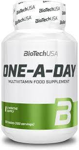 Мультивітаміни BioTech USA One-A-Day 100 таб Угорщина, фото 1