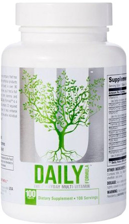 Мультивітаміни Universal Nutrition DAILY FORMULA 100 таб США
