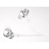 Навушники з мікрофоном Xiaomi Mi Piston Fresh bloom (ZBW4309GL) Сріблясті, фото 3