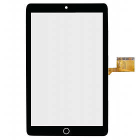 Тачскрін для вертикального планшета 10,1, 50 pin, з маркуванням MJK-1066-FPC розмір 245*155 мм, чорний