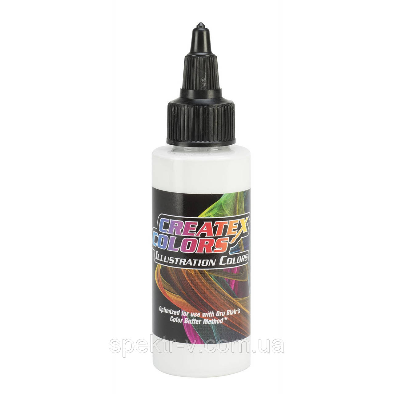 Фарба для аерографа Createx Illustration White (білий) 5050-02, 60 мл