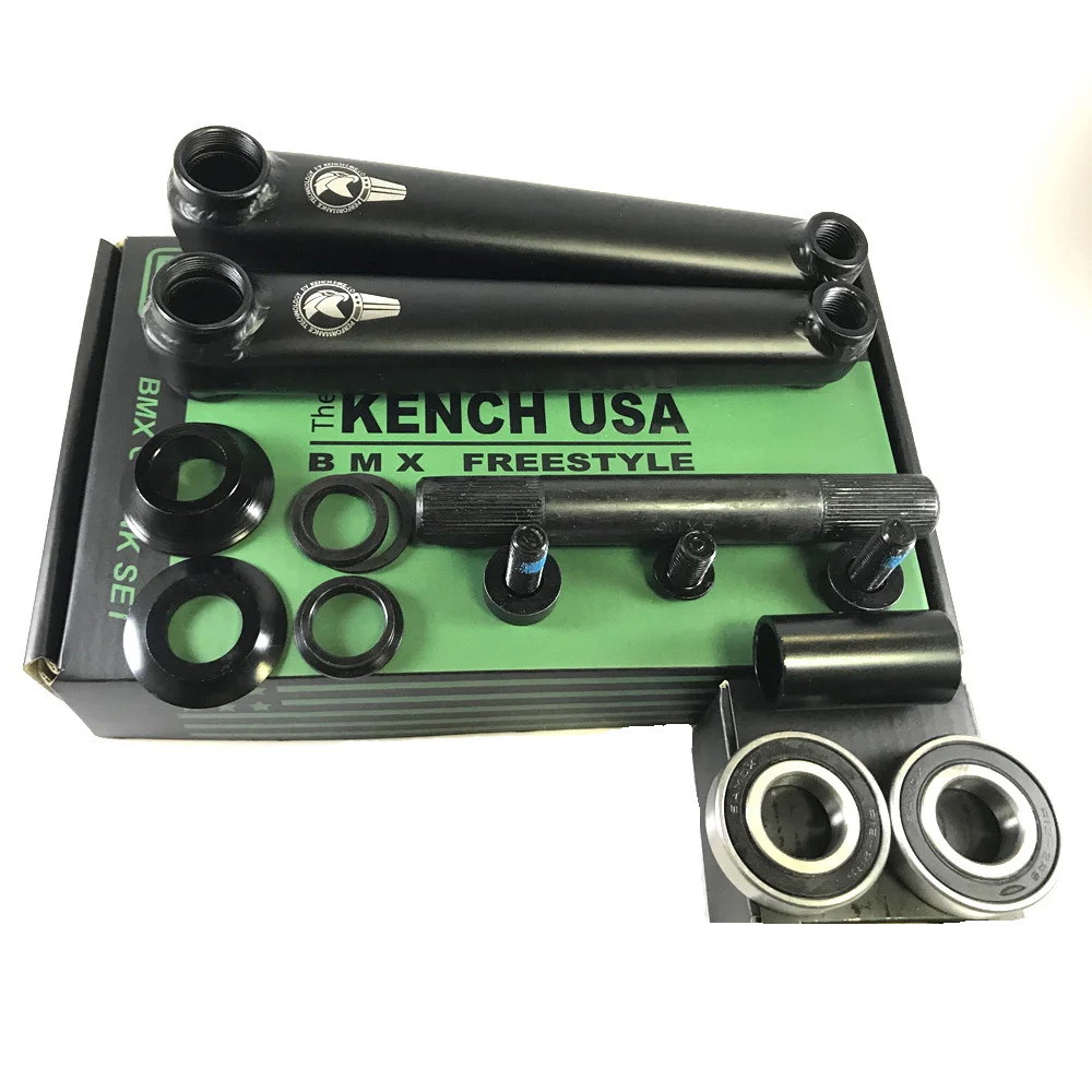 Шатуни BMX KENCH KH-CK-0170-BLK трехсоставные