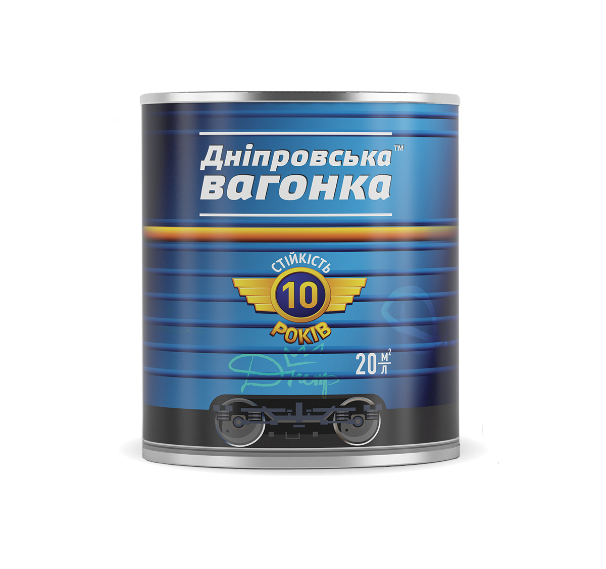 Емаль ПФ-133 Червоний лак 2,3 кг. ТМ "Дніпровська Вагонка"