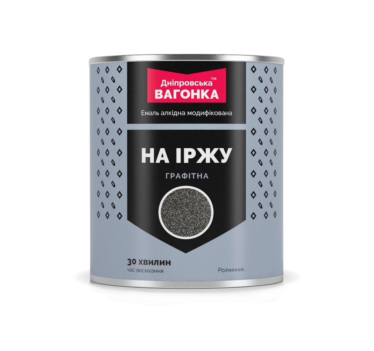 ГРАФІТНА (869) сірий 2,5 л. Вагонка, фото 1