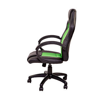 Ортопедичний геймерський крісло Daytona/black-green (BL3301), фото 2