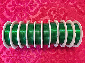 Дріт зелений упаковка 10 бобін 0,3 мм/25 м