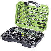 Універсальний набір інструментів 1/4" та 3/8" та 1/2" . 218 предметів (НГ-4218П)