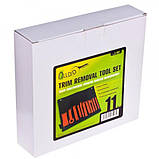 Знімач облицювальних панелей пластиковий, набір, 11 предметів (C-1012) ALLOID, фото 5