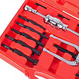 Набір для знімання підшипників (зачеплення за внутрішню та зовнішню обойму), 16 предм (С-1013) ALLOID, фото 4