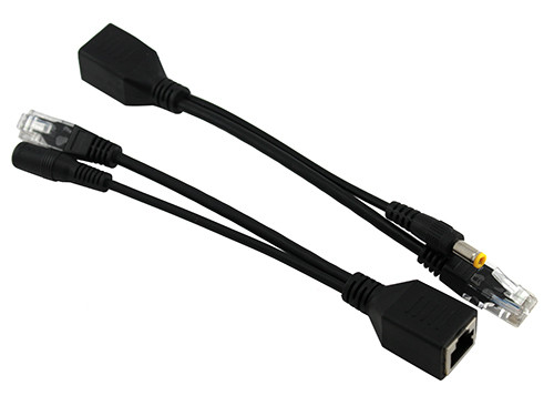 2x Сплітер PoE для CCTV камер Ethernet 5.5x2.1