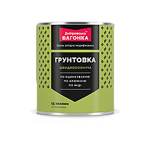 Грунт швидковисихаючий антикор. RAL 9005 Чорний  0,85 кг. ТМ "Дніпровська Вагонка"