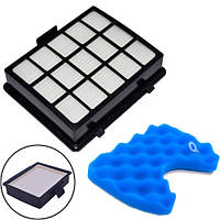 Фильтр HEPA DJ97-00492A для пылесосов Samsung + поролоновый под колбу (000881)