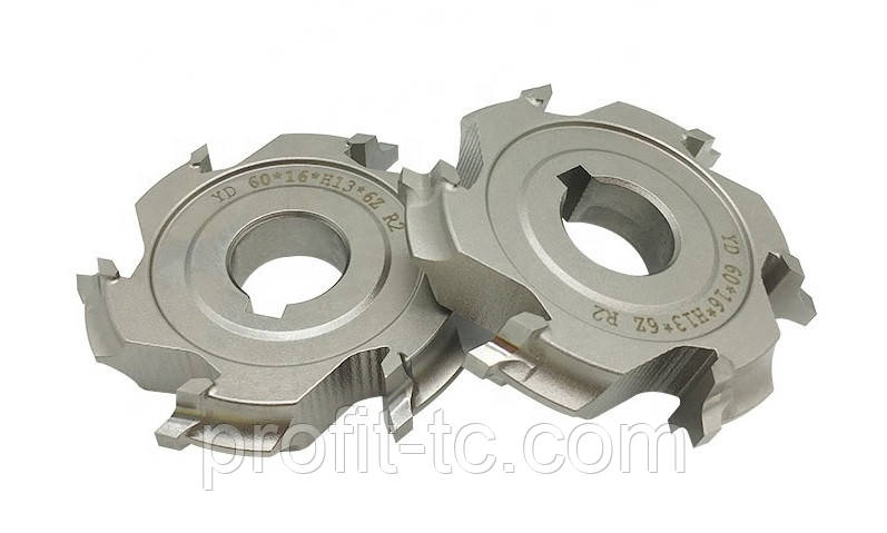 Фреза для кромкообличччя 60х16хH13х6Z-2R1.5, фото 1