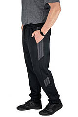 Чоловічі спортивні штани N-Sport чорні з темно-сірим