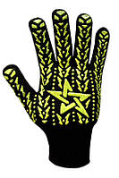 Перчатки Звезда трикотажные черные