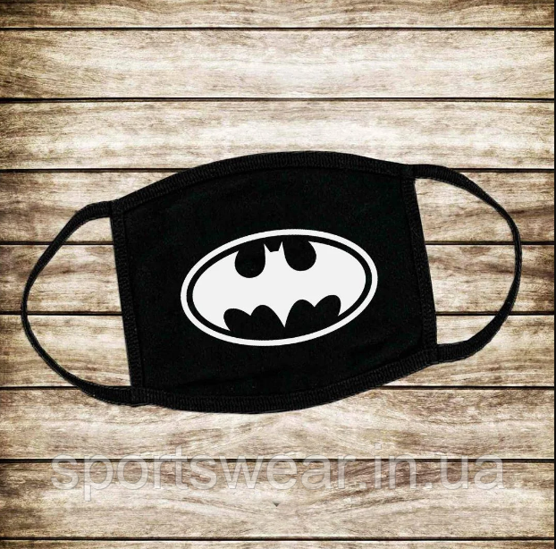 Багаторазова маска з принтом Batman жіноча,чоловіча