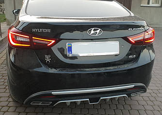 Ліхтарі Hyundai Elantra MD тюнінг Led оптика