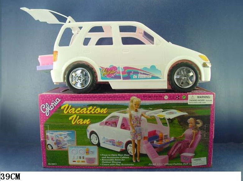 Машина "Gloria" 22011 (6шт) внедорожник,с набором для пикника,багажник открыв,в коробке,39см, шт, фото 1