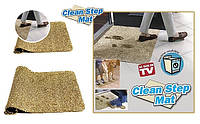 Коврик придверный супервпитывающий для ног Clean Step Mat 70 х 45 см