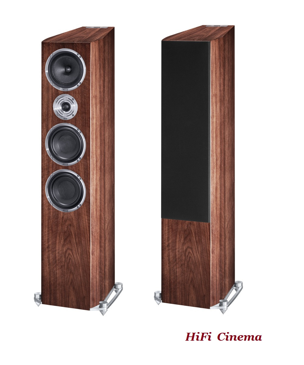 Підлогова акустика Heco Celan Revolution 7 Espresso Veneer 3-смугова 220 Вт потужність, фото 1