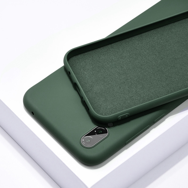 Силіконовий чохол SLIM на Xiaomi Mi Note 10 Green