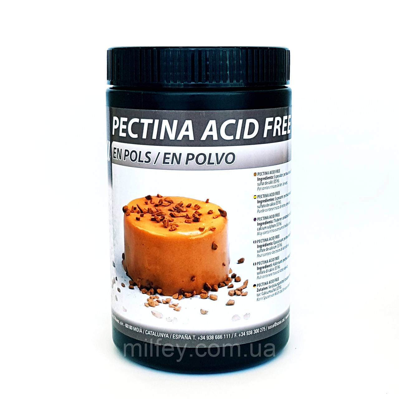Пектин безкислотний Acid Free SOSA 25 г (на вагу)