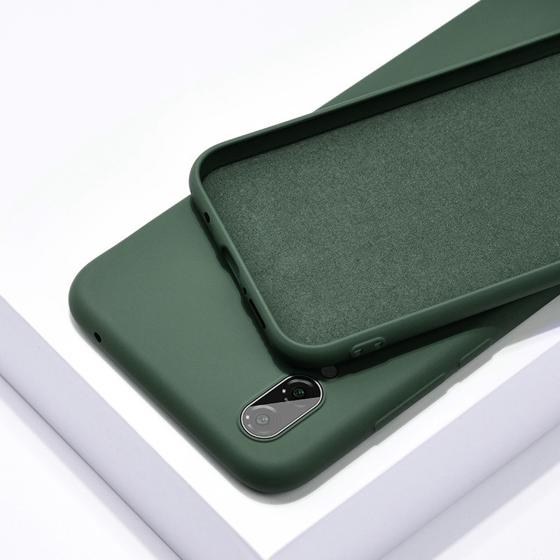 Силіконовий чохол SLIM на Samsung A40s Green